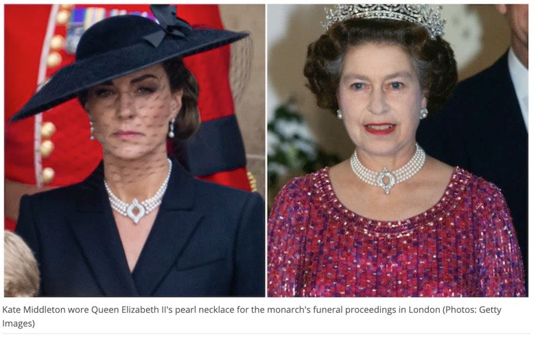 Two Princesses, A Queen and One Pearl Necklace