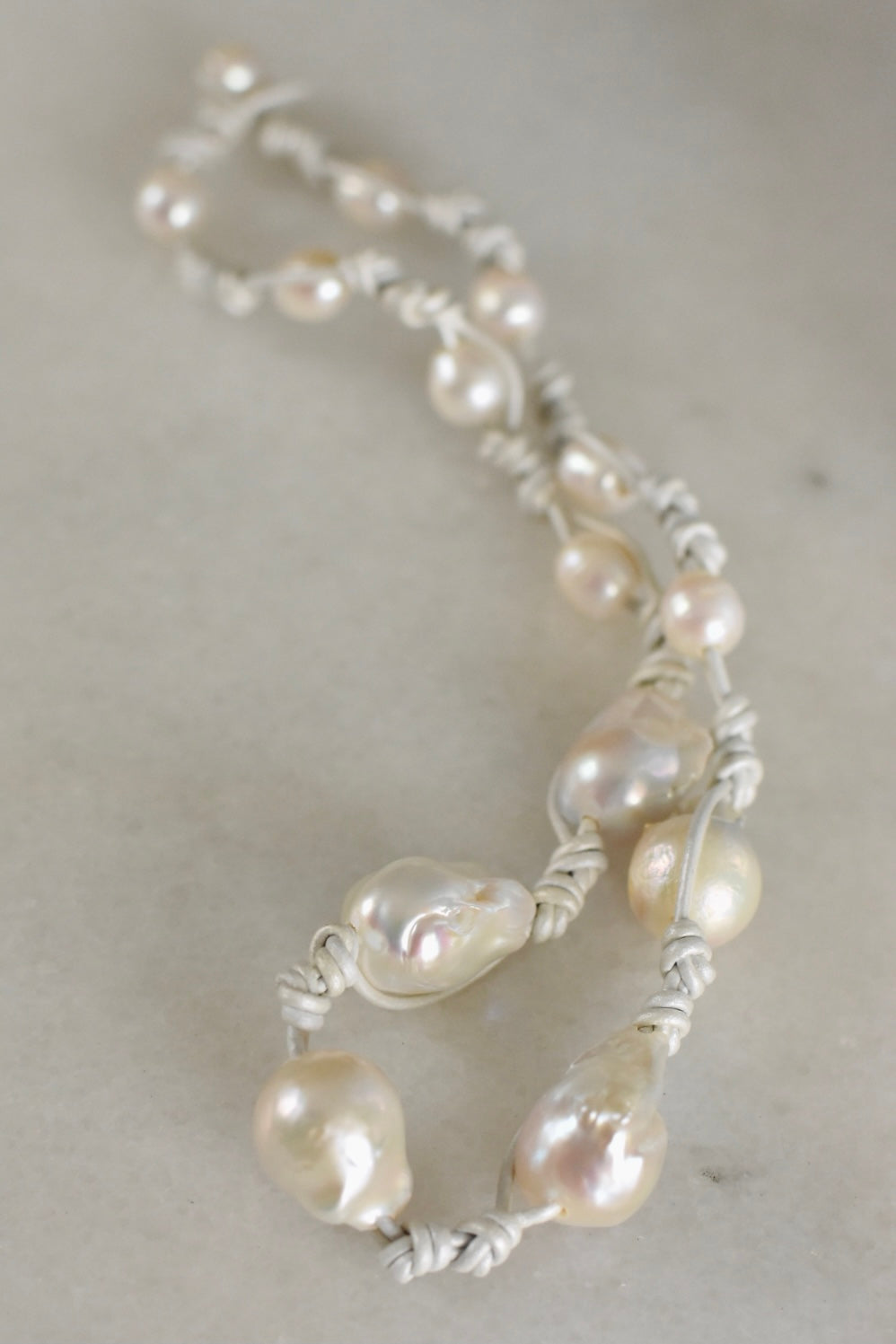 Leather and Pearls