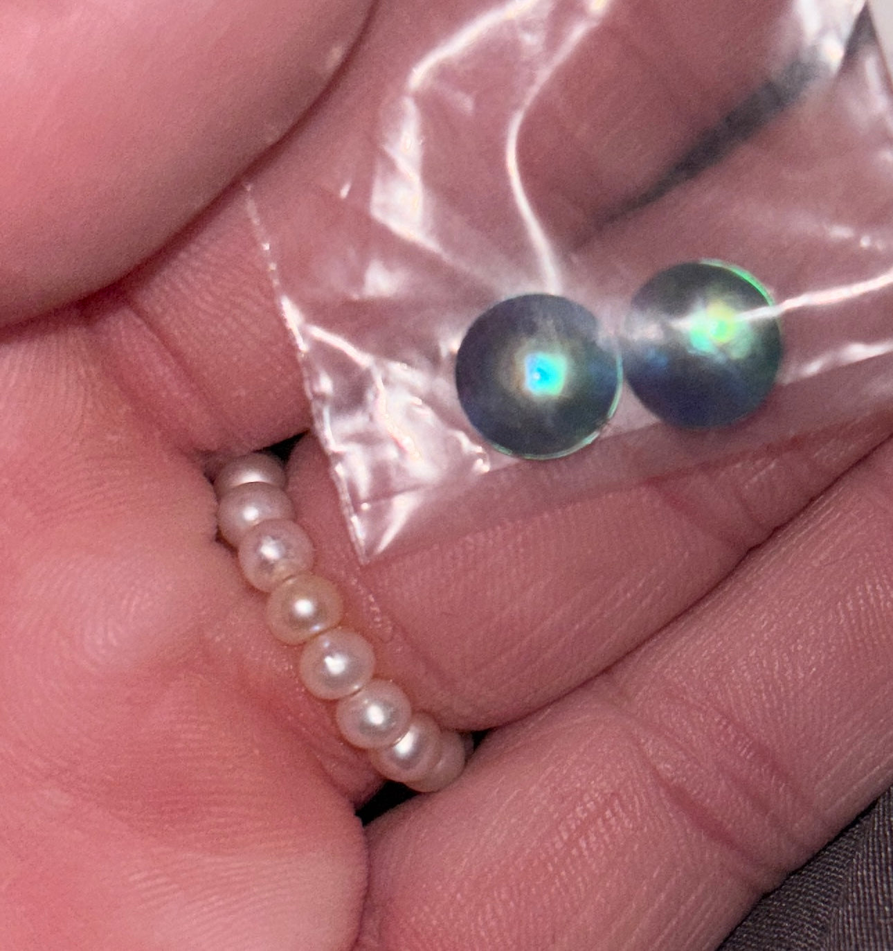 Abalone Pearl Set - Studs