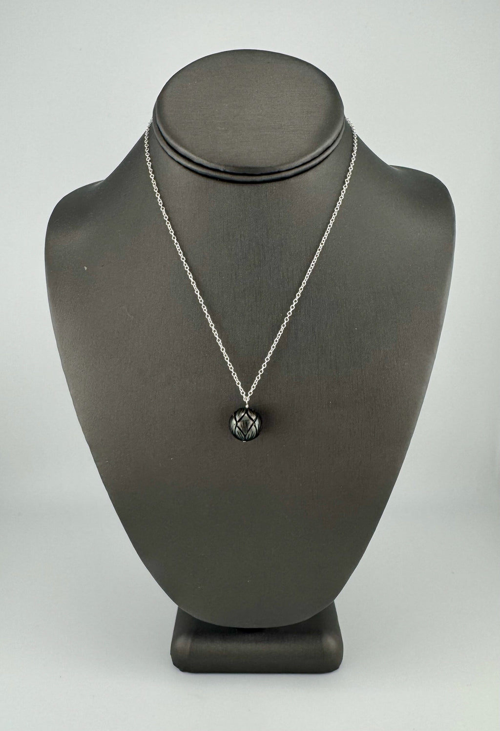 韓国発【TATIANA】(SILVER925) Black swan Pearl Necklace~★ Swan choker and brooch, Crystal pearl, Swan, Black