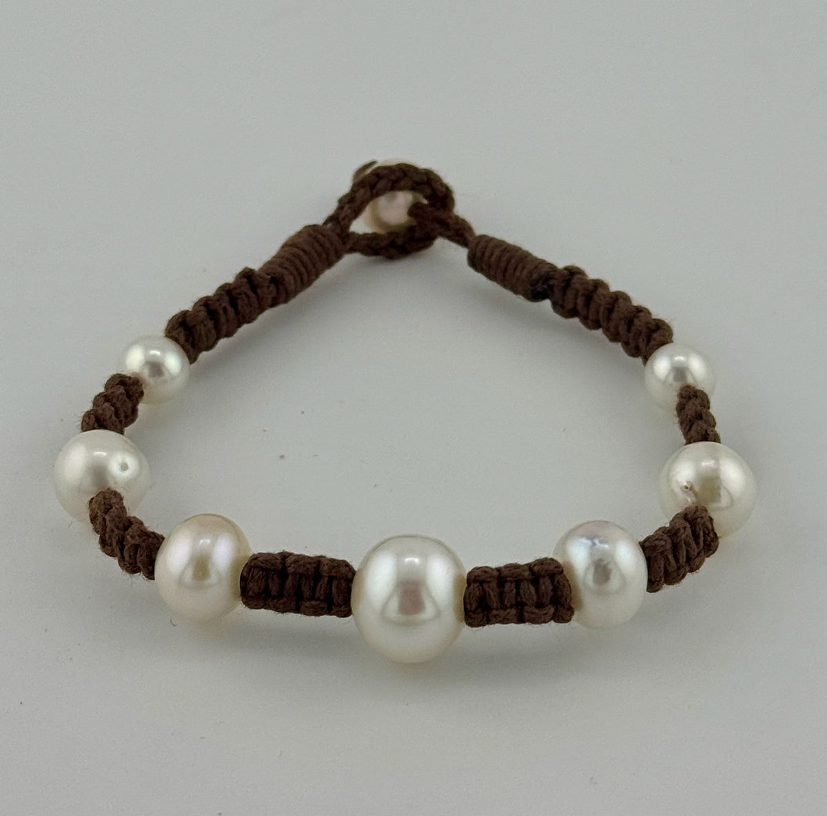 Leather & Pearl Bracelets
