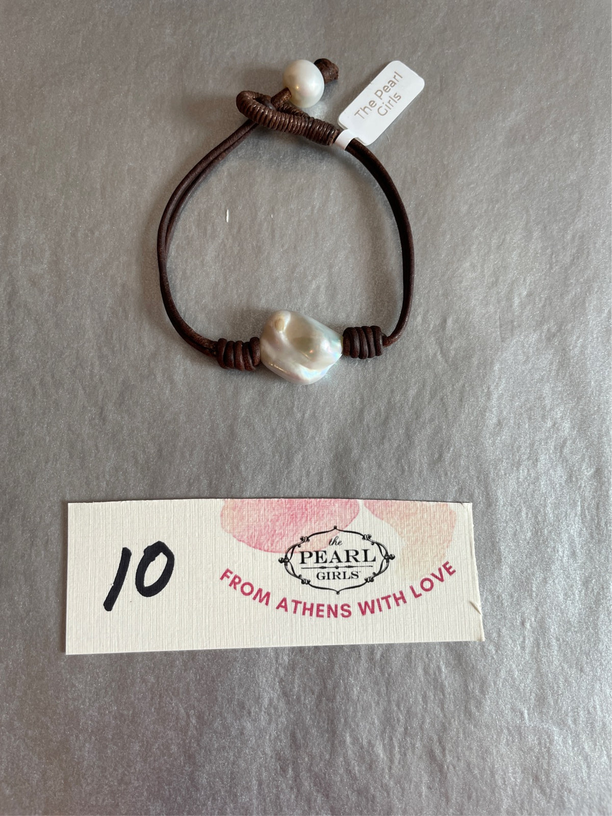 Leather & Pearl Bracelets
