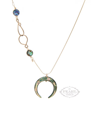 Abalone Eclipse Necklace by Sylvia Dawe