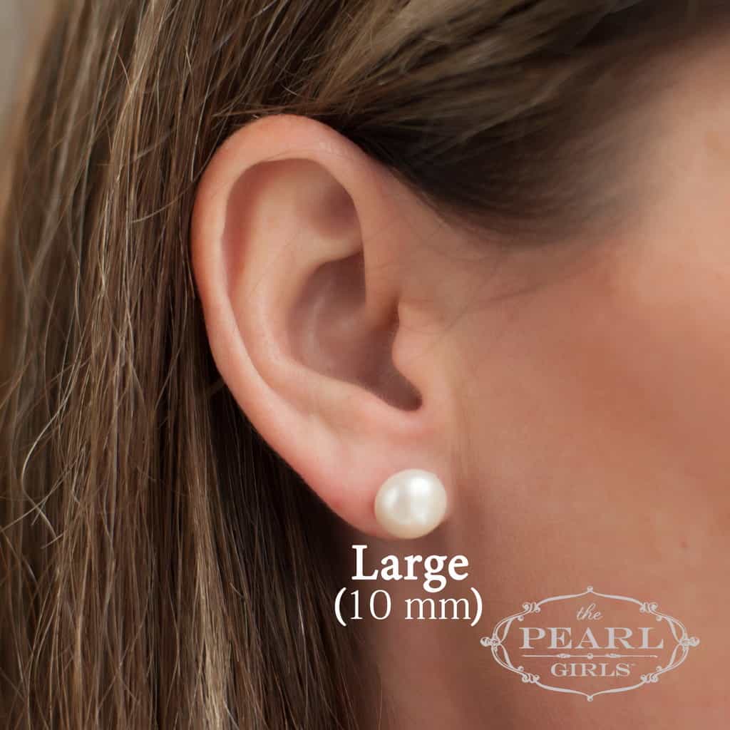 Pearl Stud Earrings