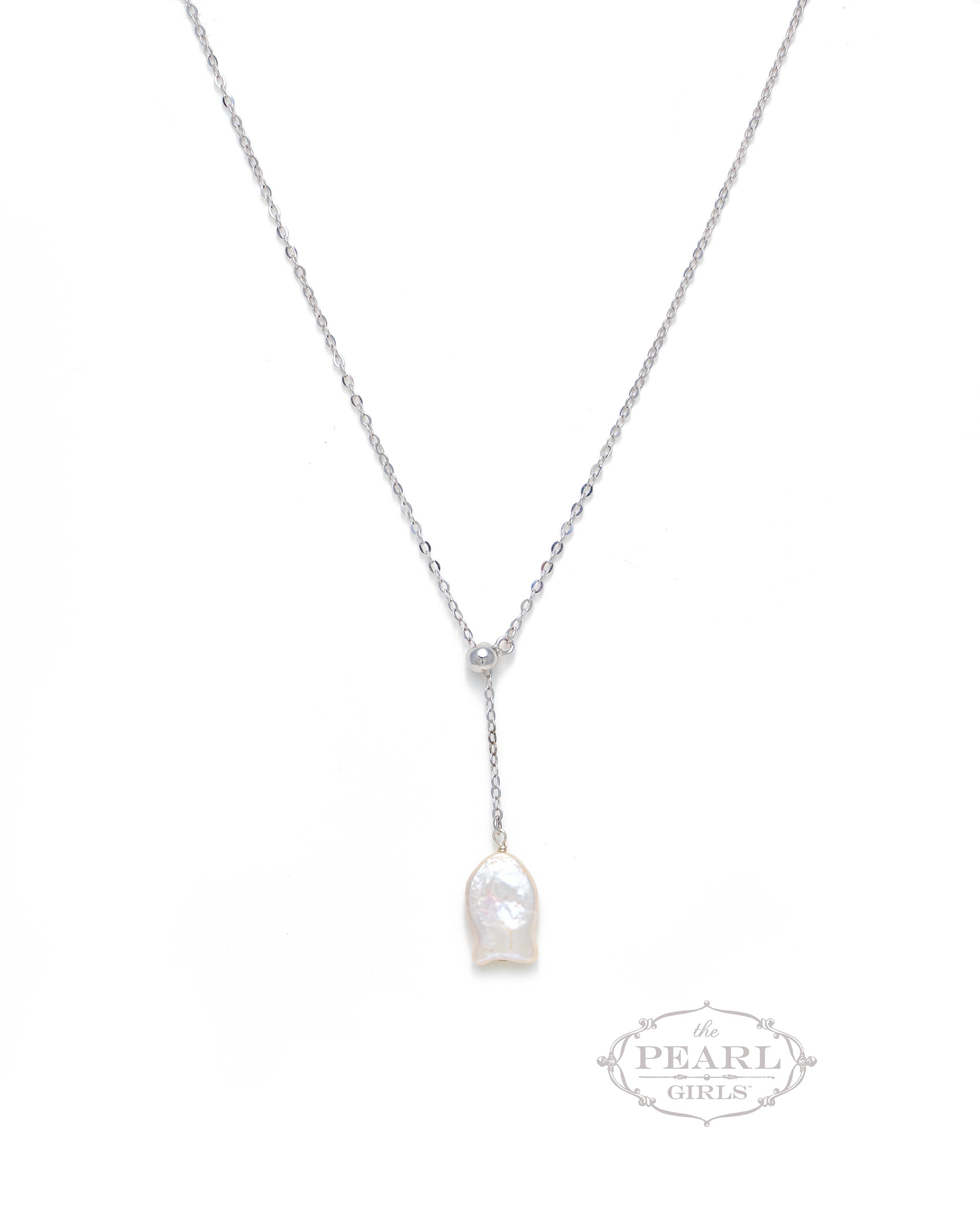 fish pearl necklace by The Pearl Girls