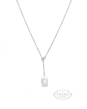fish pearl necklace by The Pearl Girls