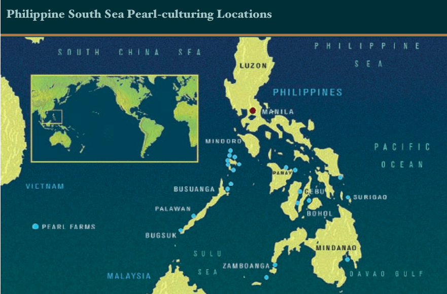 Where in The Philippines is Pearl Farming Practiced?