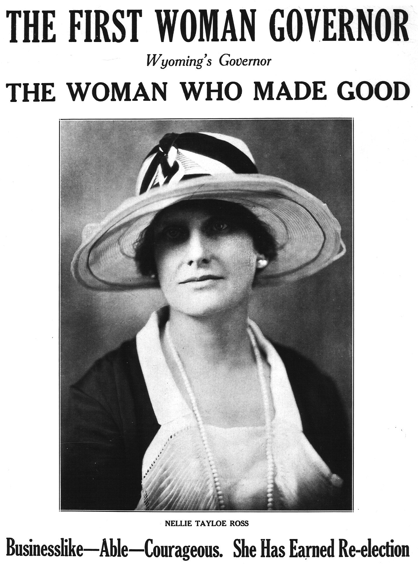A First for Women