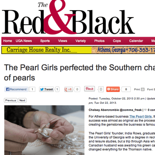 The Pearl Girls in The Red &amp; Black