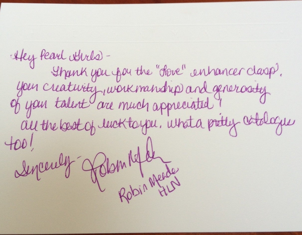 Robin Meade Thanks The Pearl Girls