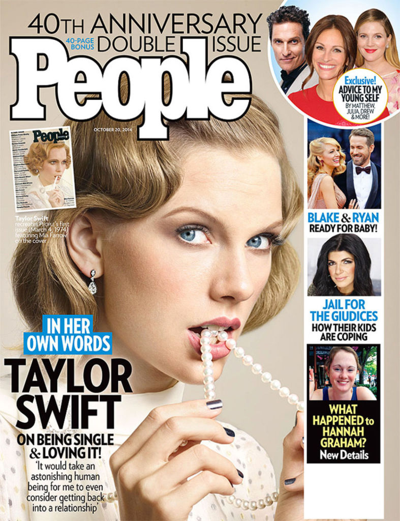 Who was on the cover of the first People Magazine?