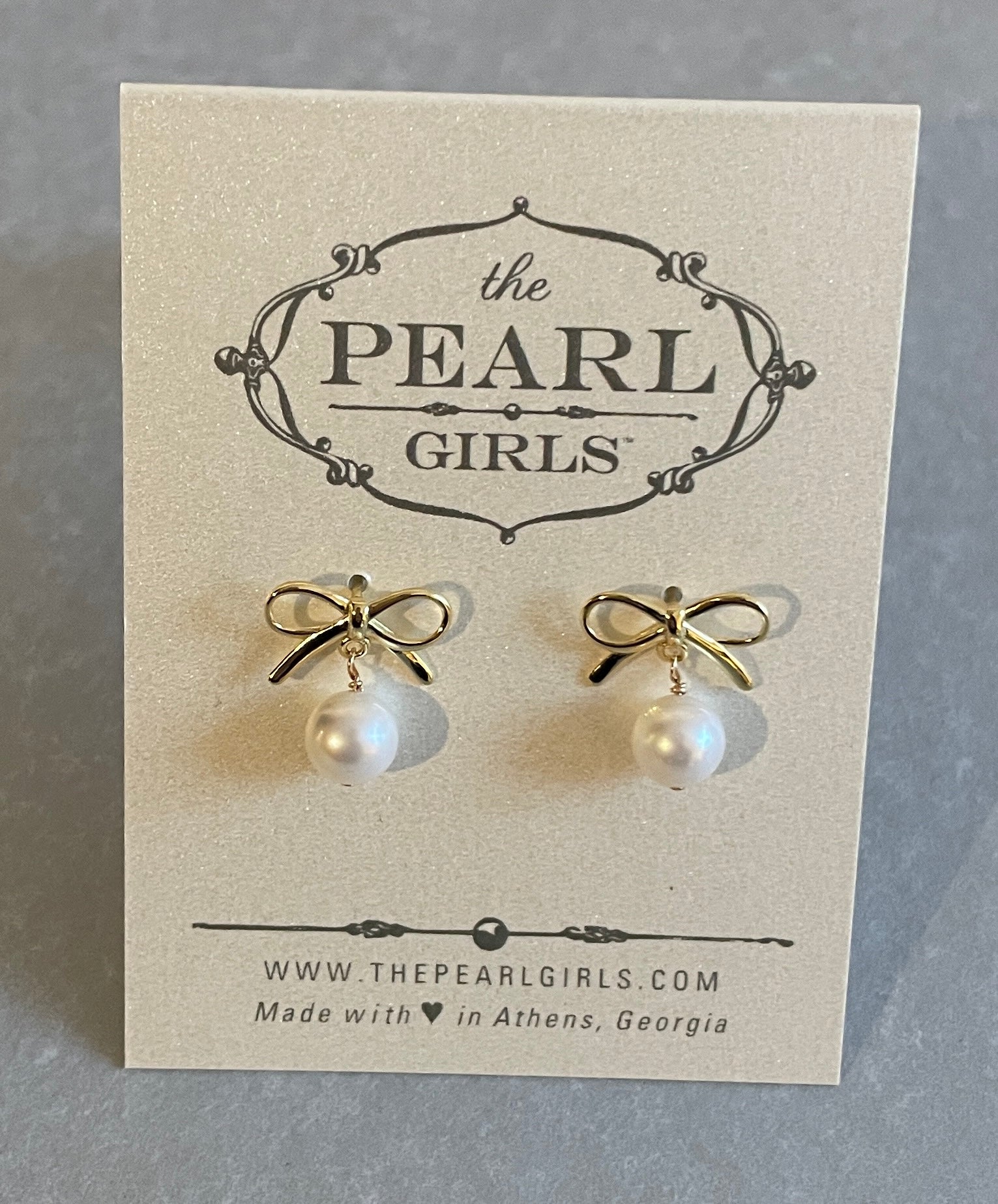 You Are A Gift! Pearl Earrings