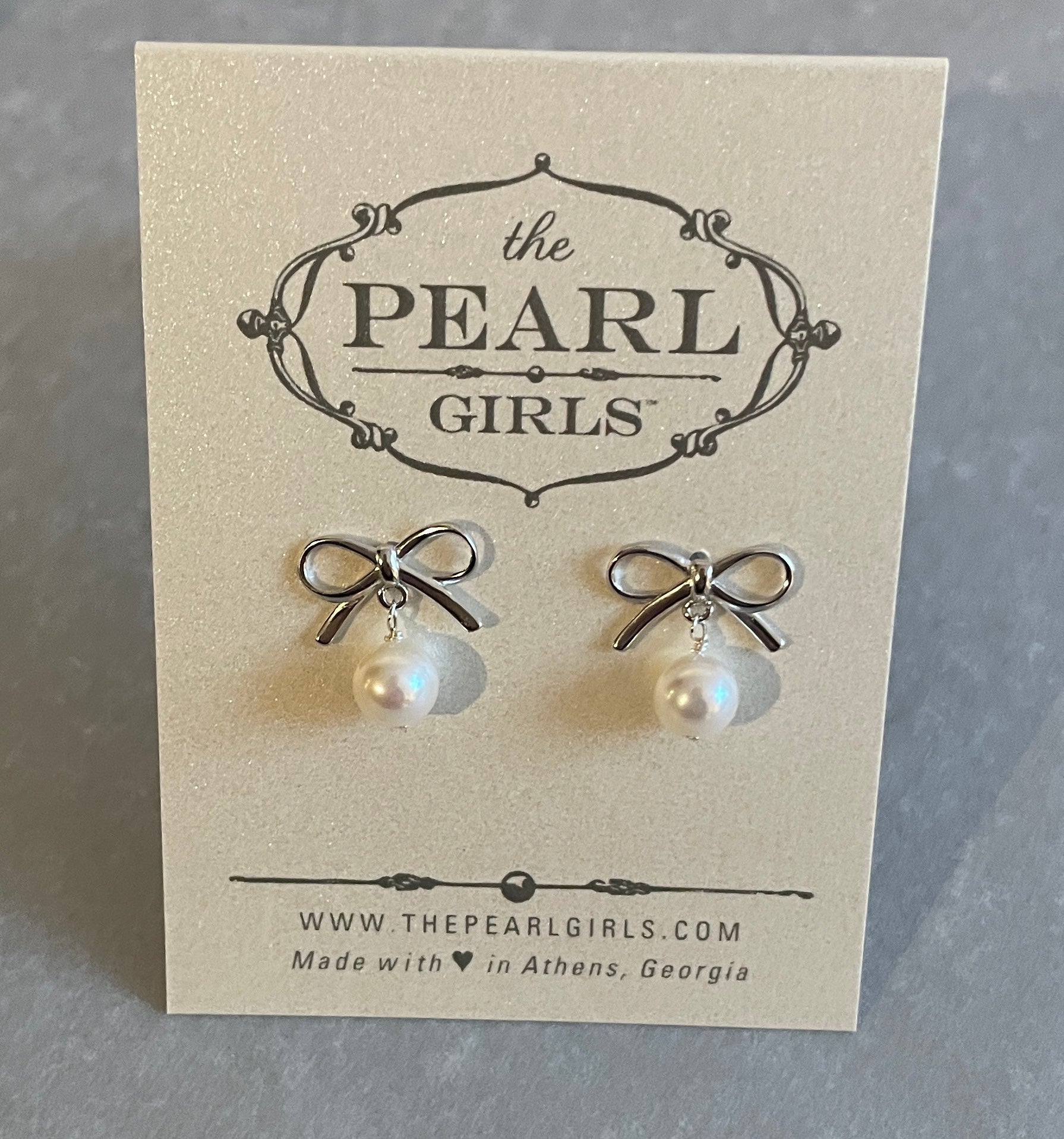 You Are A Gift! Pearl Earrings