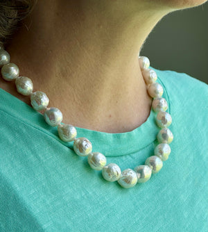 Fireball Pearl Necklace