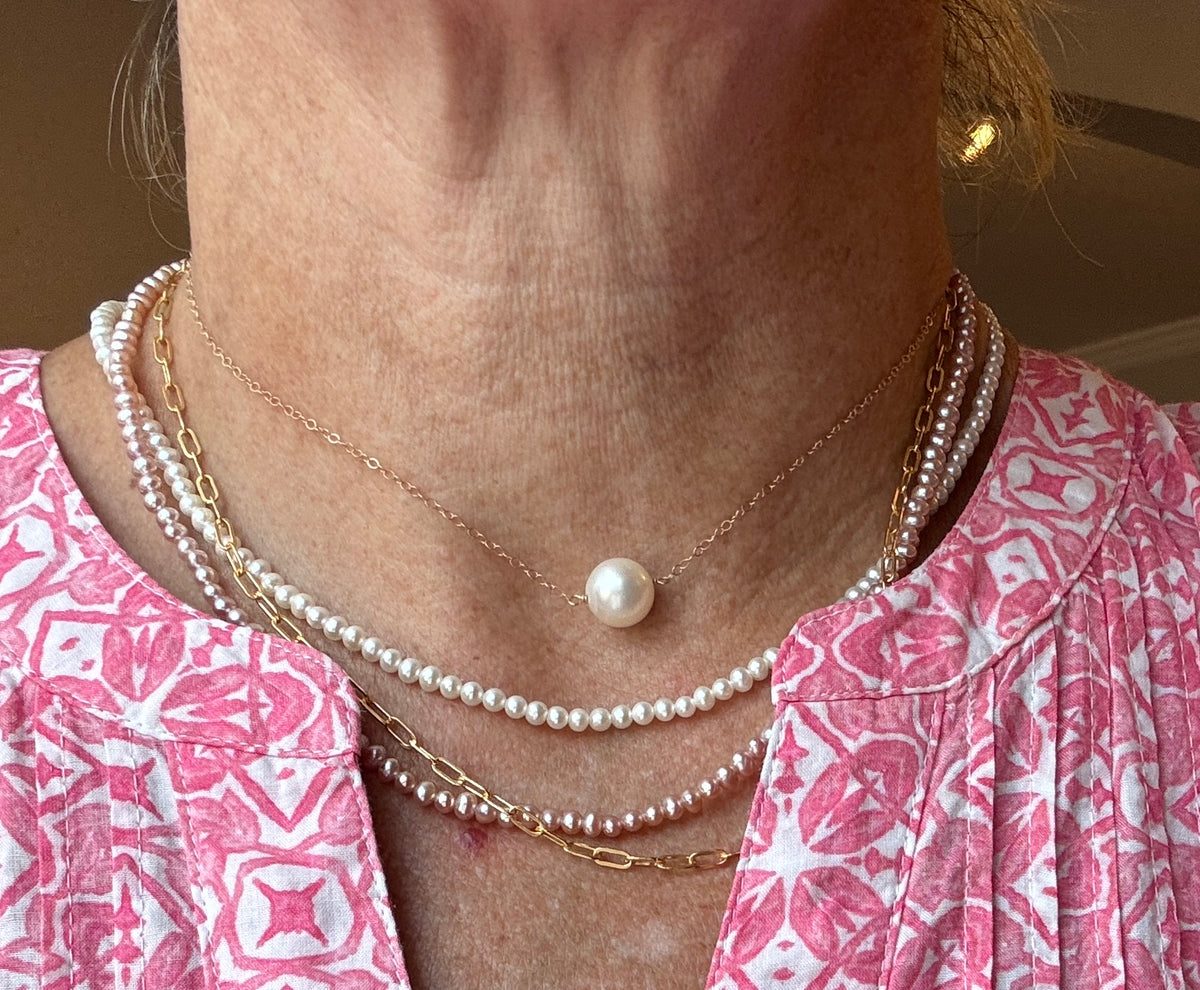 Petite Pearl Necklace