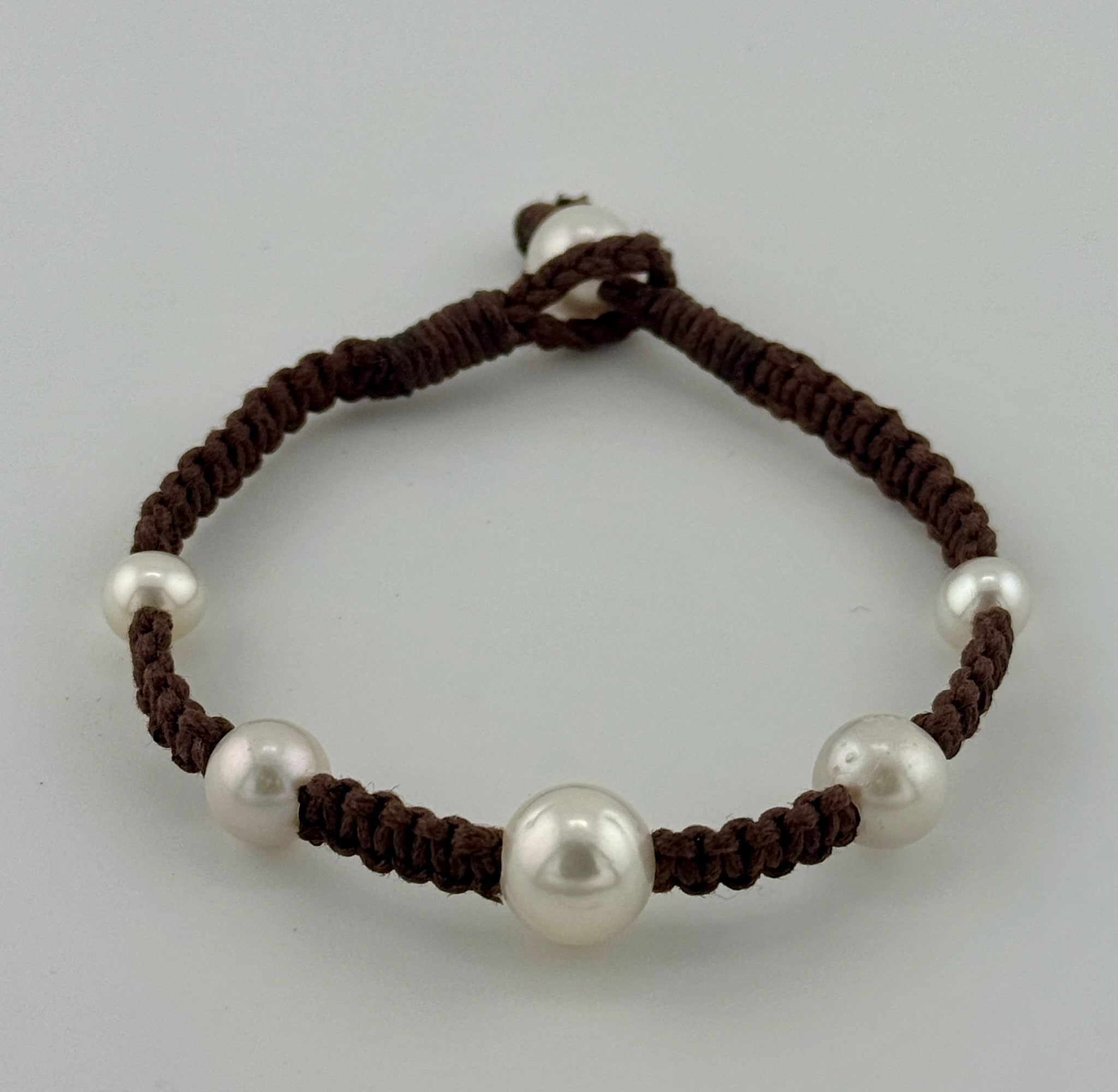 Leather & Pearl Bracelets