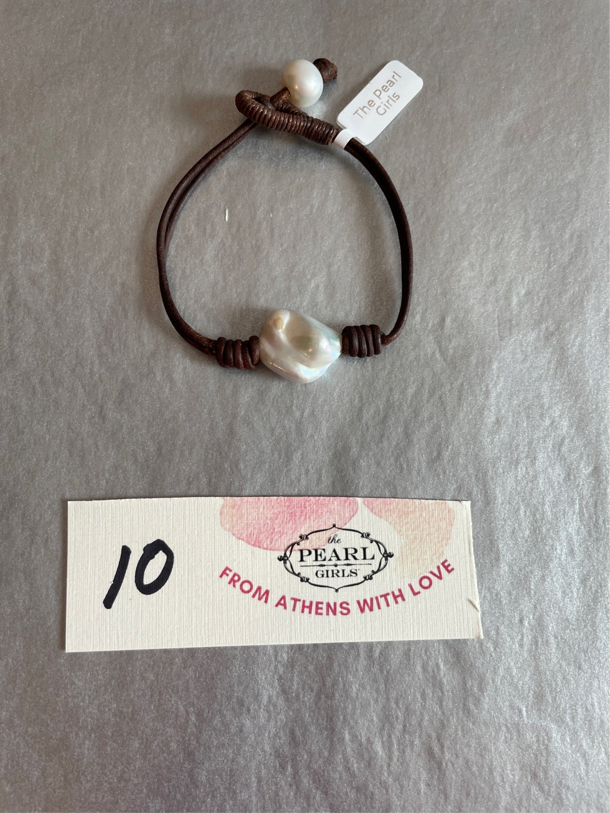 Leather & Pearl Bracelets