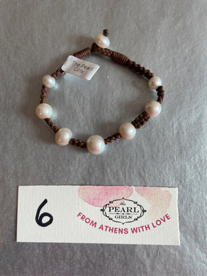 Leather & Pearl Bracelets