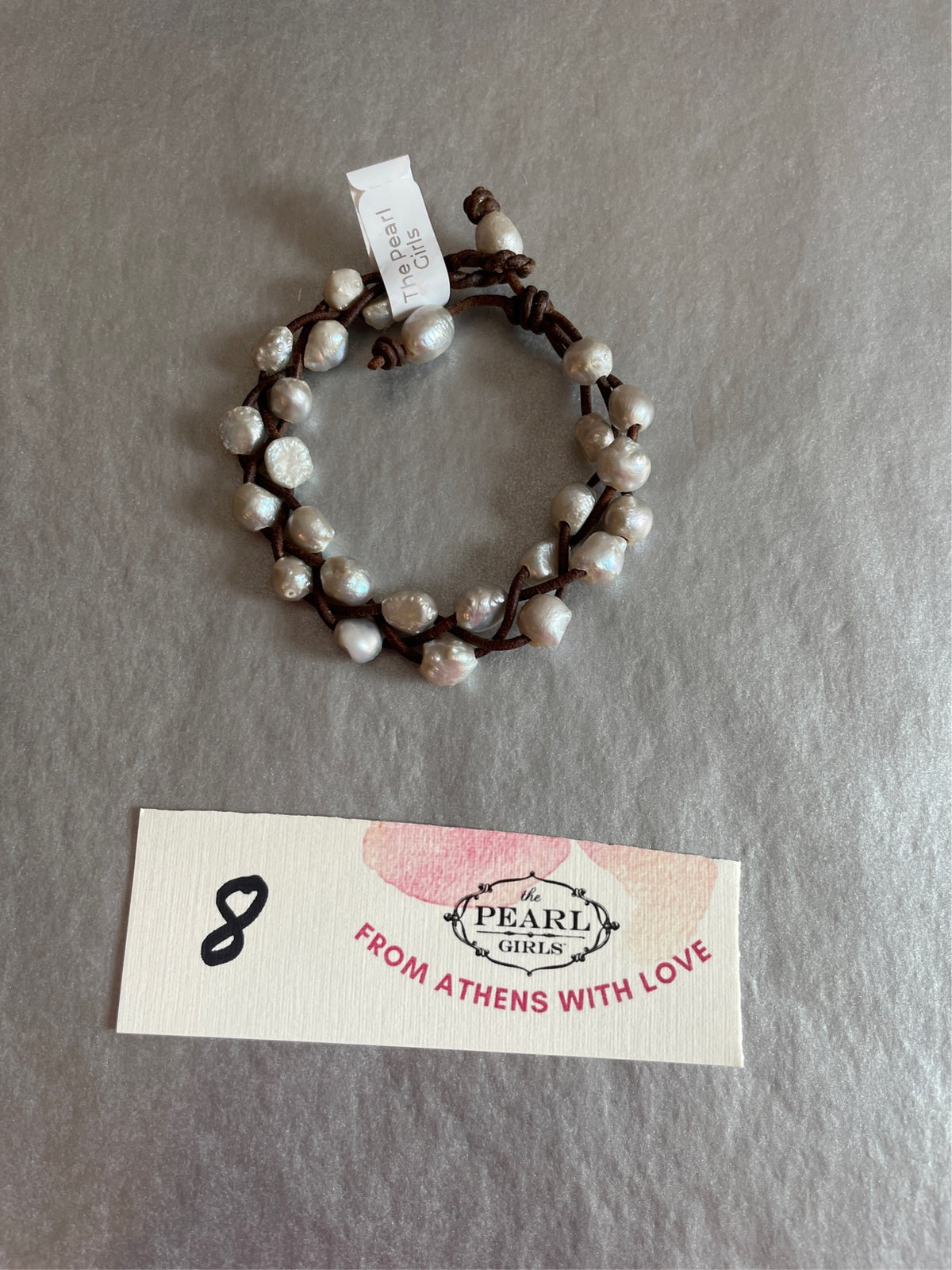 Leather & Pearl Bracelets