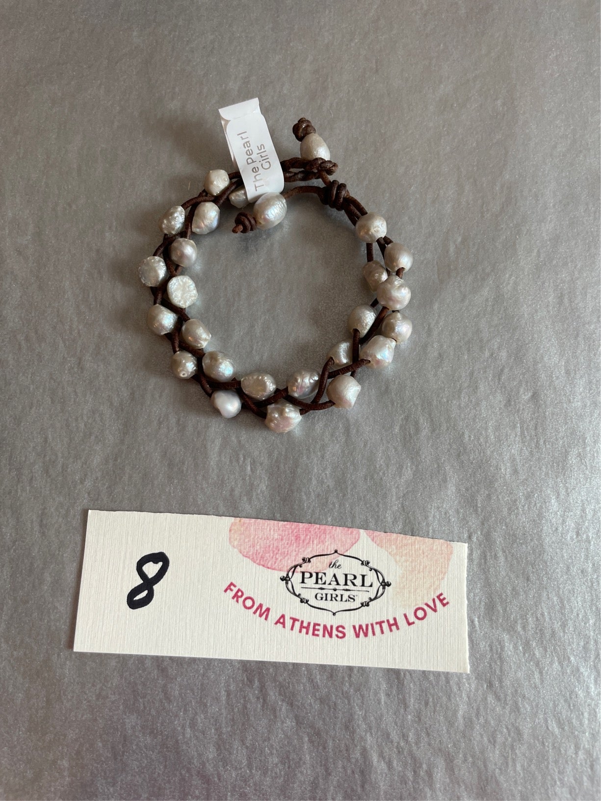 Leather & Pearl Bracelets