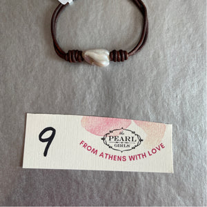 Leather & Pearl Bracelets
