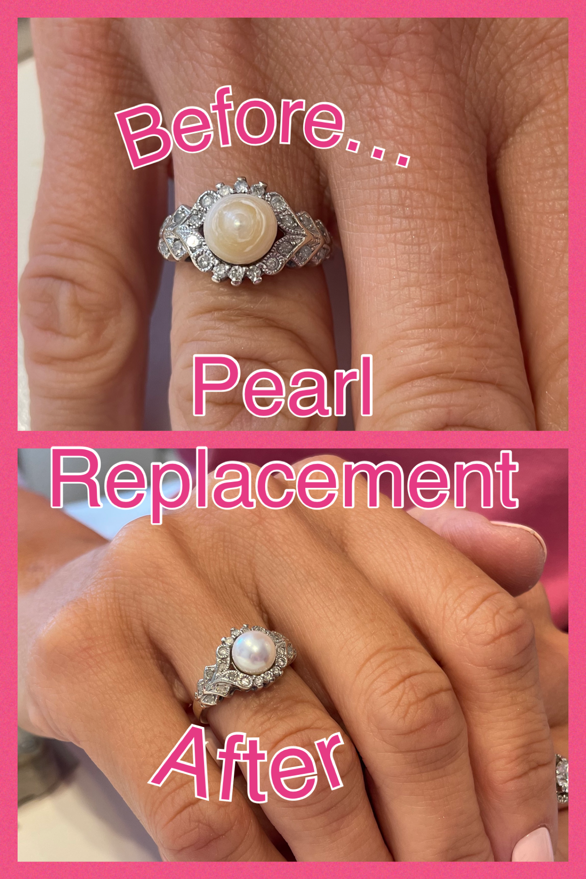 Add A New Pearl to Your Pearl Ring