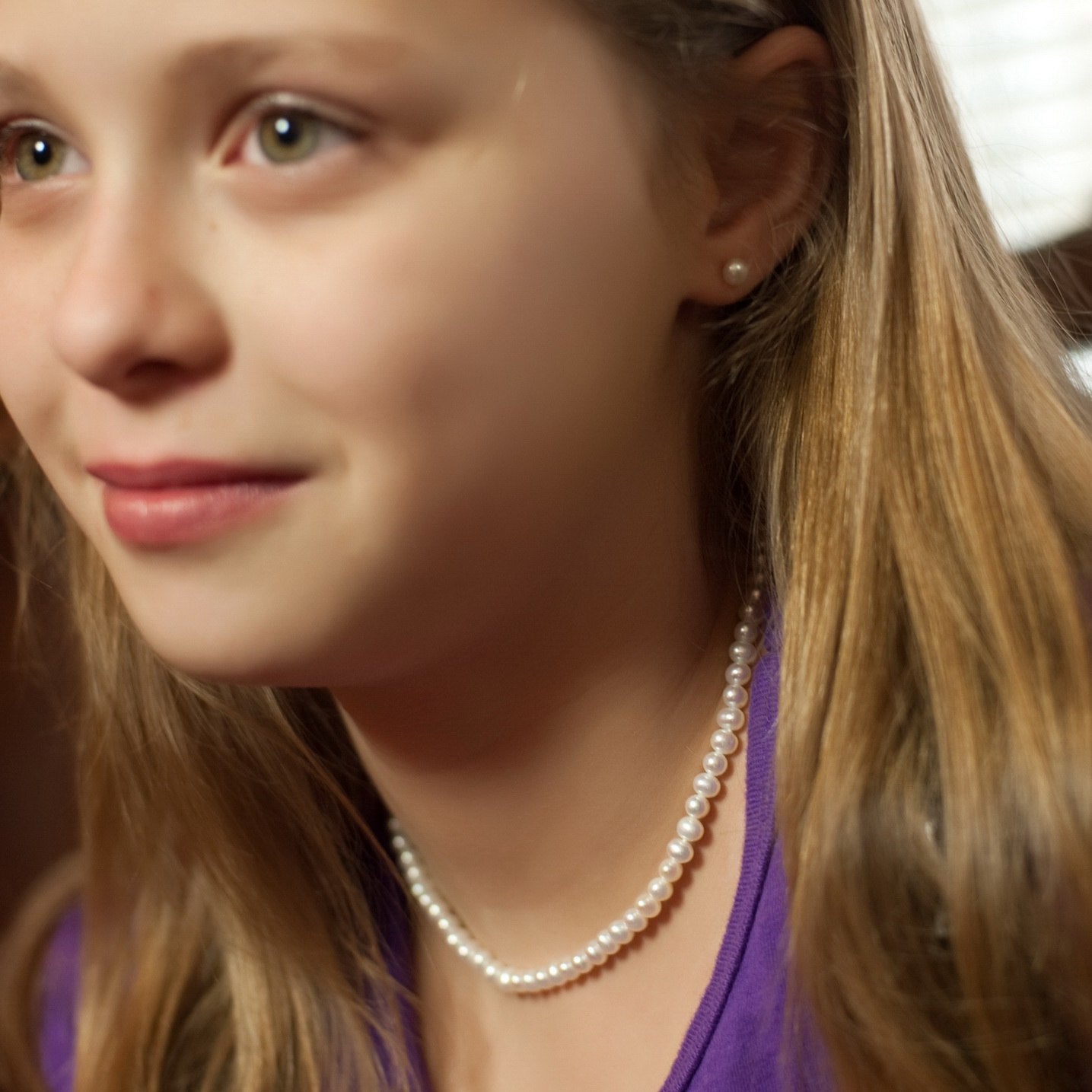 "Little" Pearl Girls Necklace