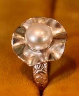 Betsy Pearl Ring by Sylvia Dawe