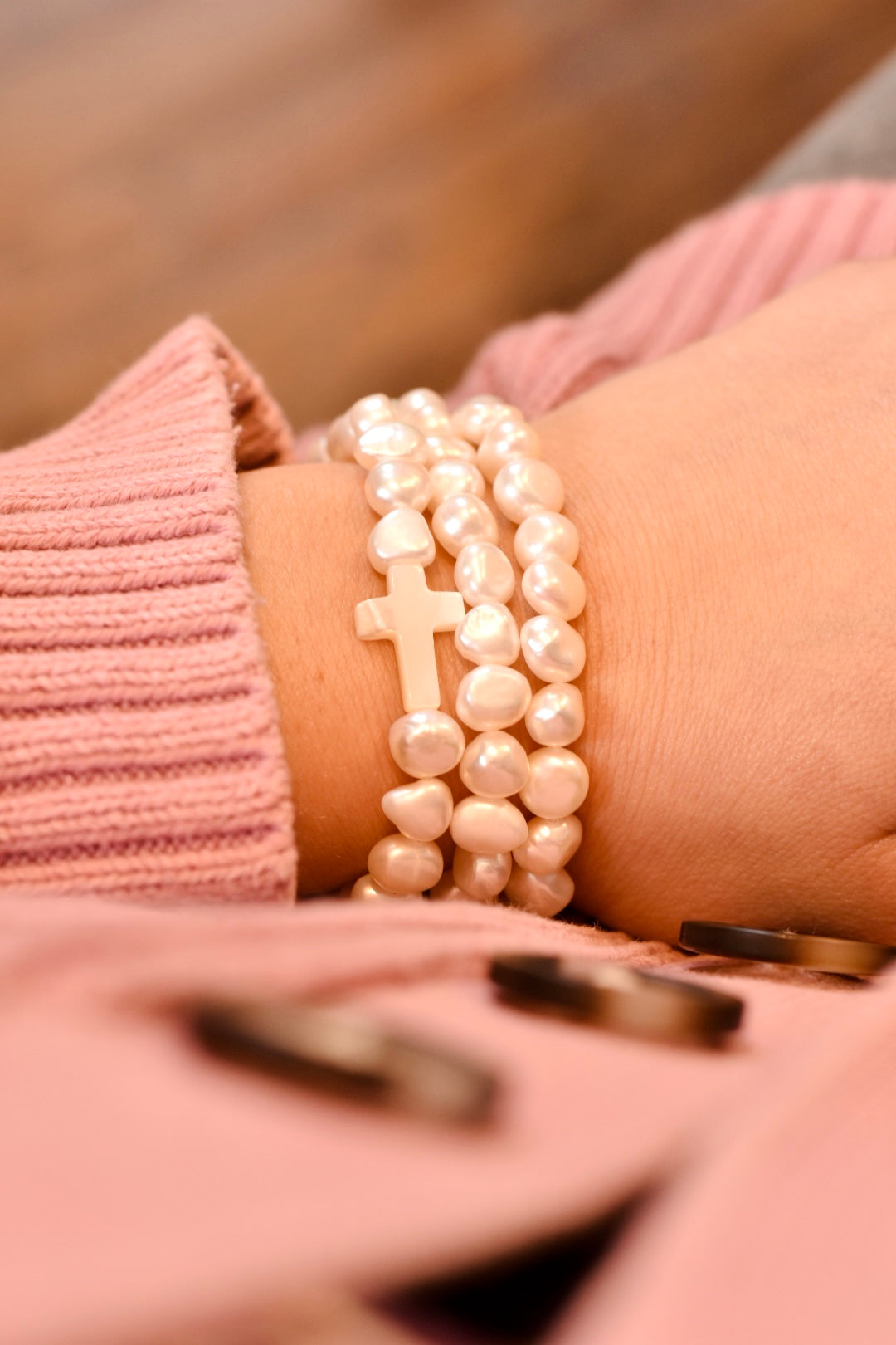Sunday Bracelet with Pearls