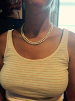 Double Strand Pearl Necklace - The Pearl Girls