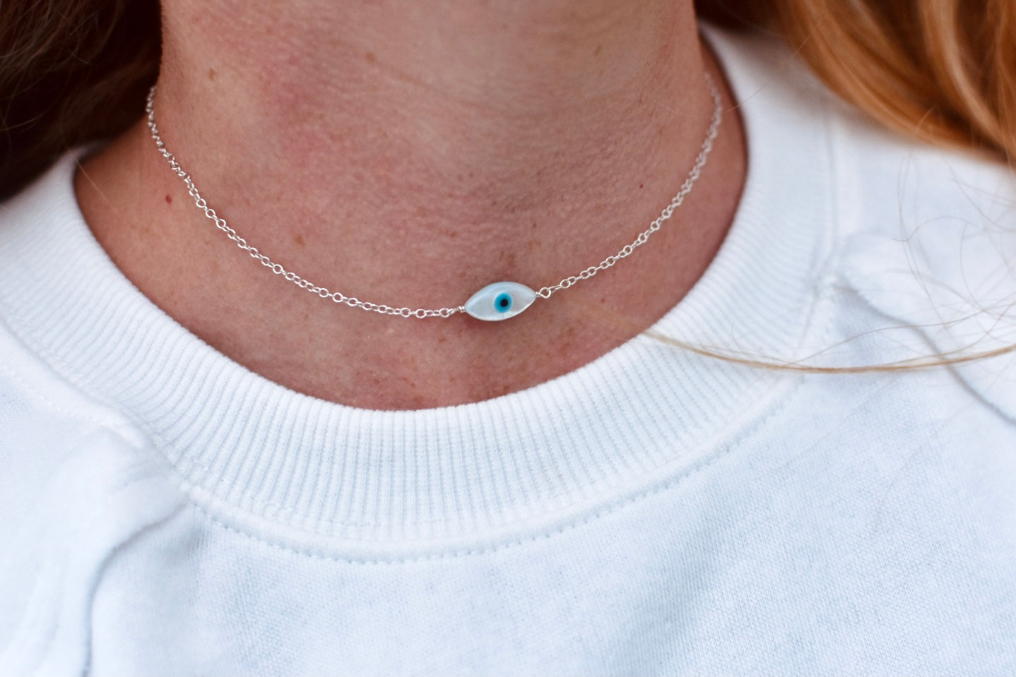 All Seeing Pearl Necklace