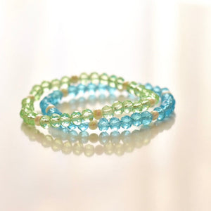 Kids’ Crystal & Pearl Birthday Bracelet