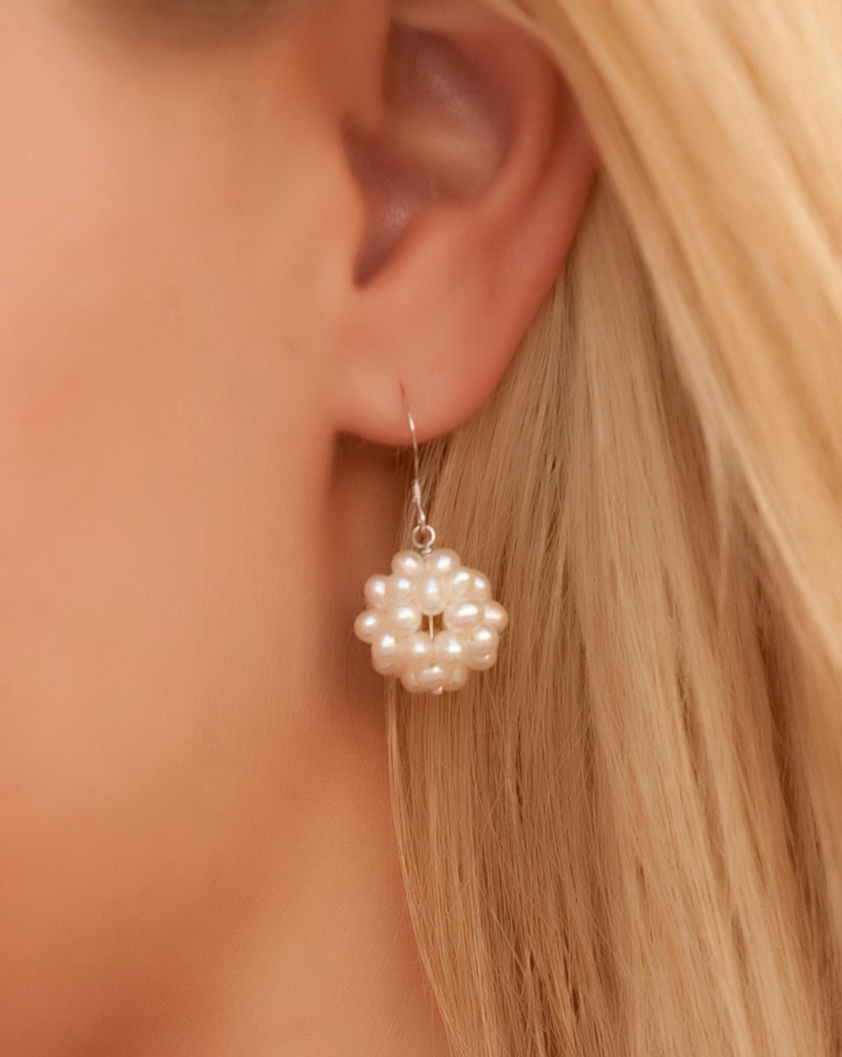 Pearl Clusters Earrings