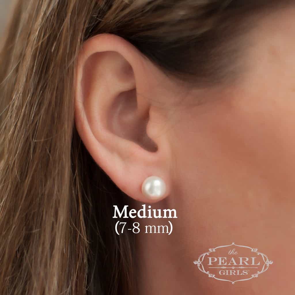 Pearl Stud Earrings