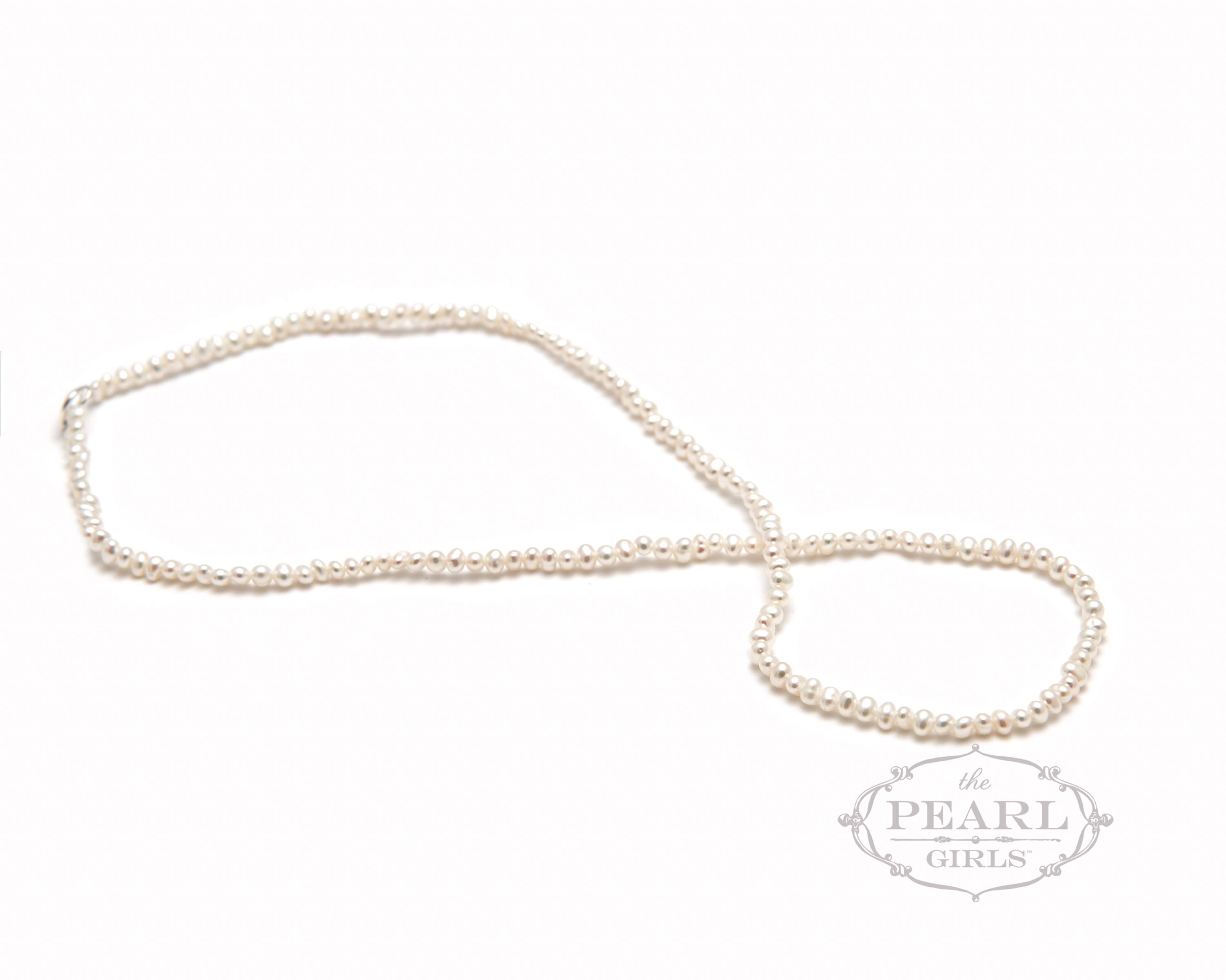 Baby Pearls Small Pearl Girls Necklace |The Pearl Girls Cultured