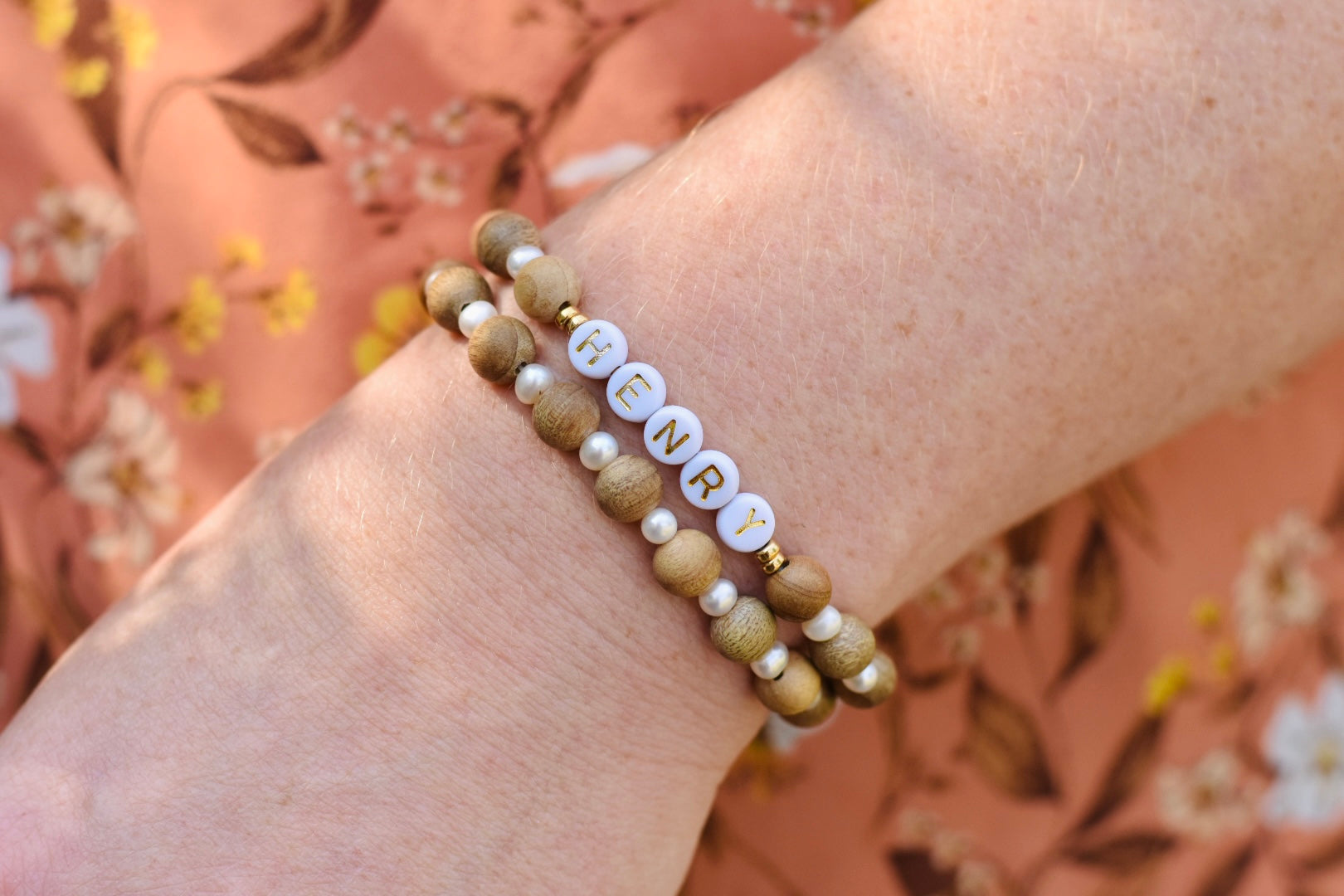 Your Journey Stacking Bracelets - With Letters