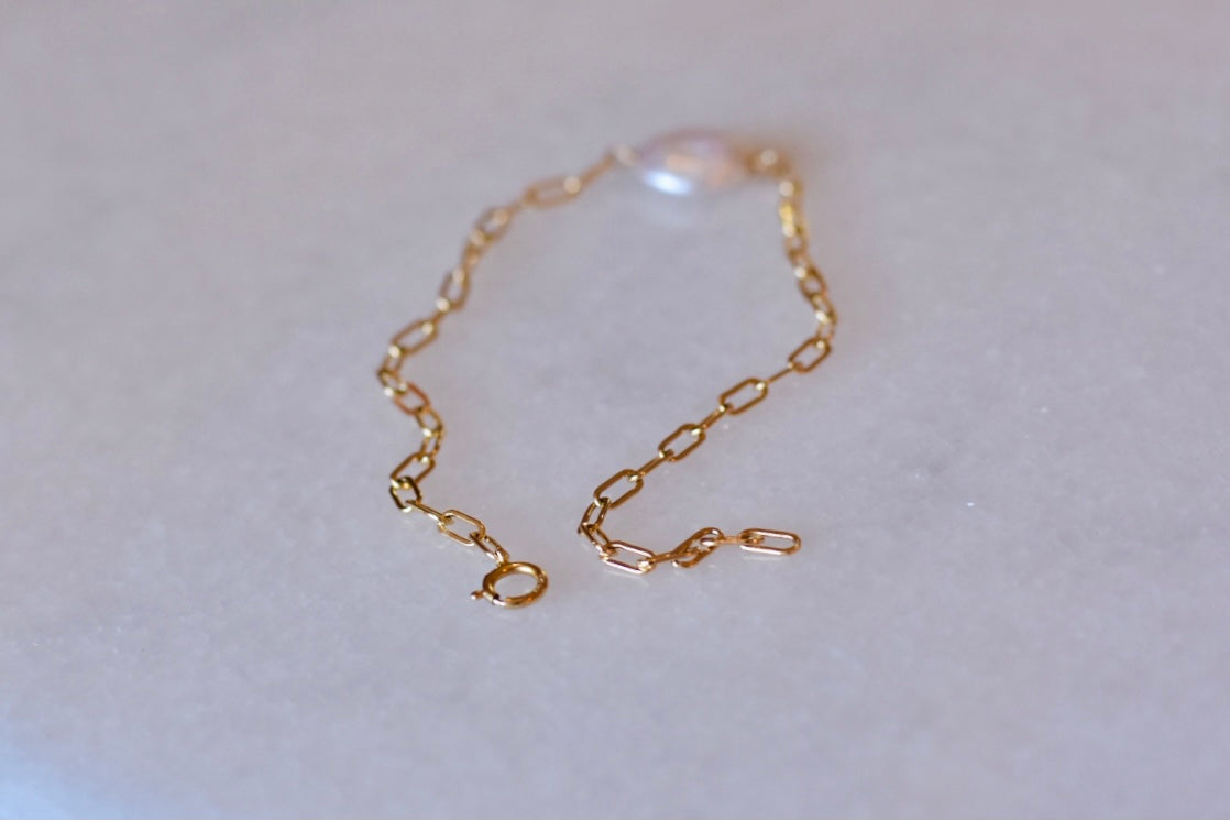 The Penny Coin Pearl Chain Bracelet & Necklace