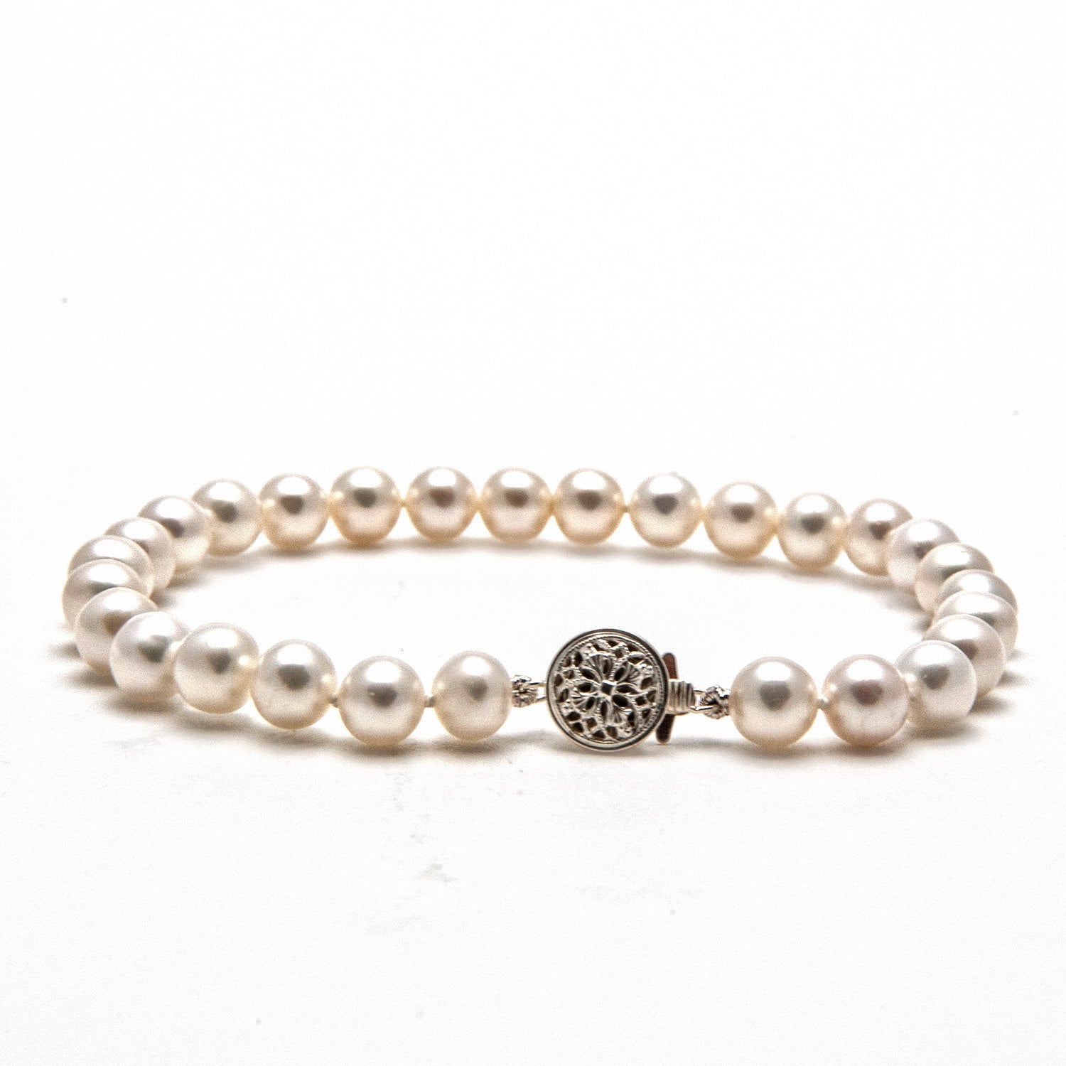 Sterling Silver Keshi Pearl Bracelet – Lush Designs Jewellery
