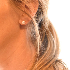 Pearl Studs - Pearl Stud Earrings