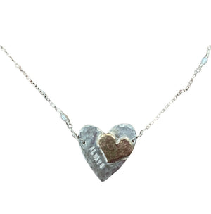 Forever Heart Necklace by Sylvia Dawe
