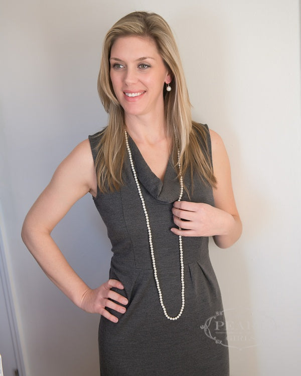 Flapper Pearls - The Pearl Girls - Pearl Necklace - Long Pearls