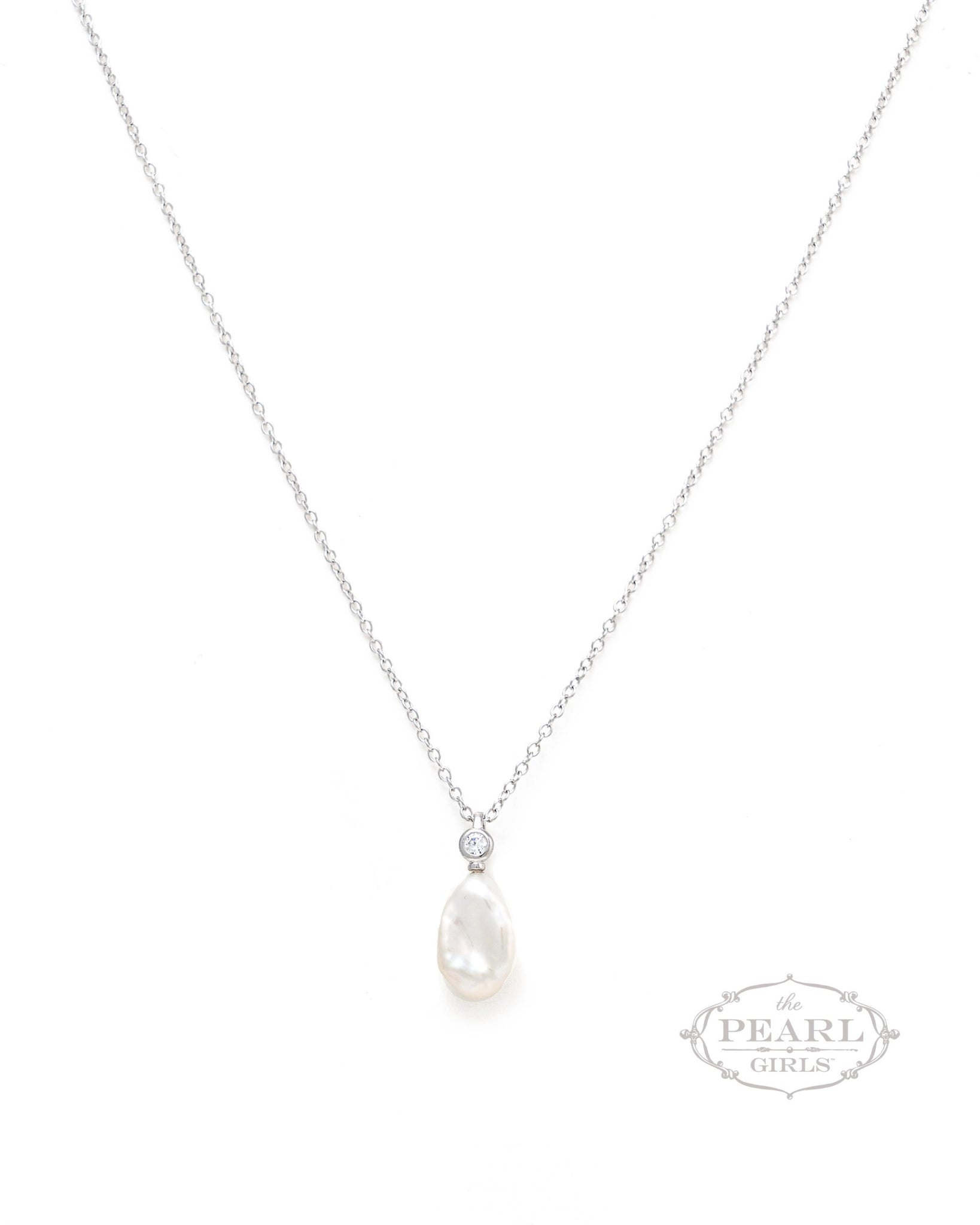 flashy splashy pearl necklace - the pearl girls